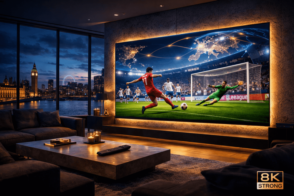 Strong 8K Player Interface on Firestick 4K